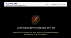 Desktop Screenshot of plans-cul-gay.com